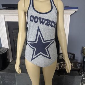 Good ol America's team racer back tank top